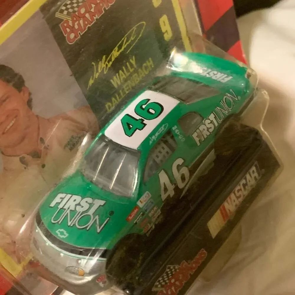Vintage Racing Champions Wally Dallenbach #46 First Union NASCAR Die-Cast - New